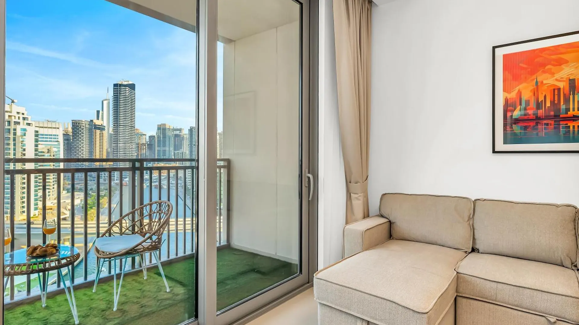 Brand New! Dubai Eye & Jbr Beach Panorama! United Arab Emirates