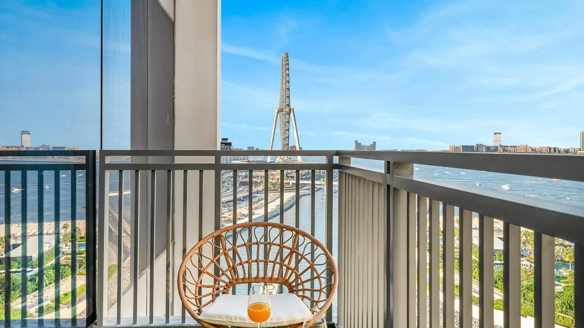 Brand New! Dubai Eye & Jbr Beach Panorama! 0*,  United Arab Emirates