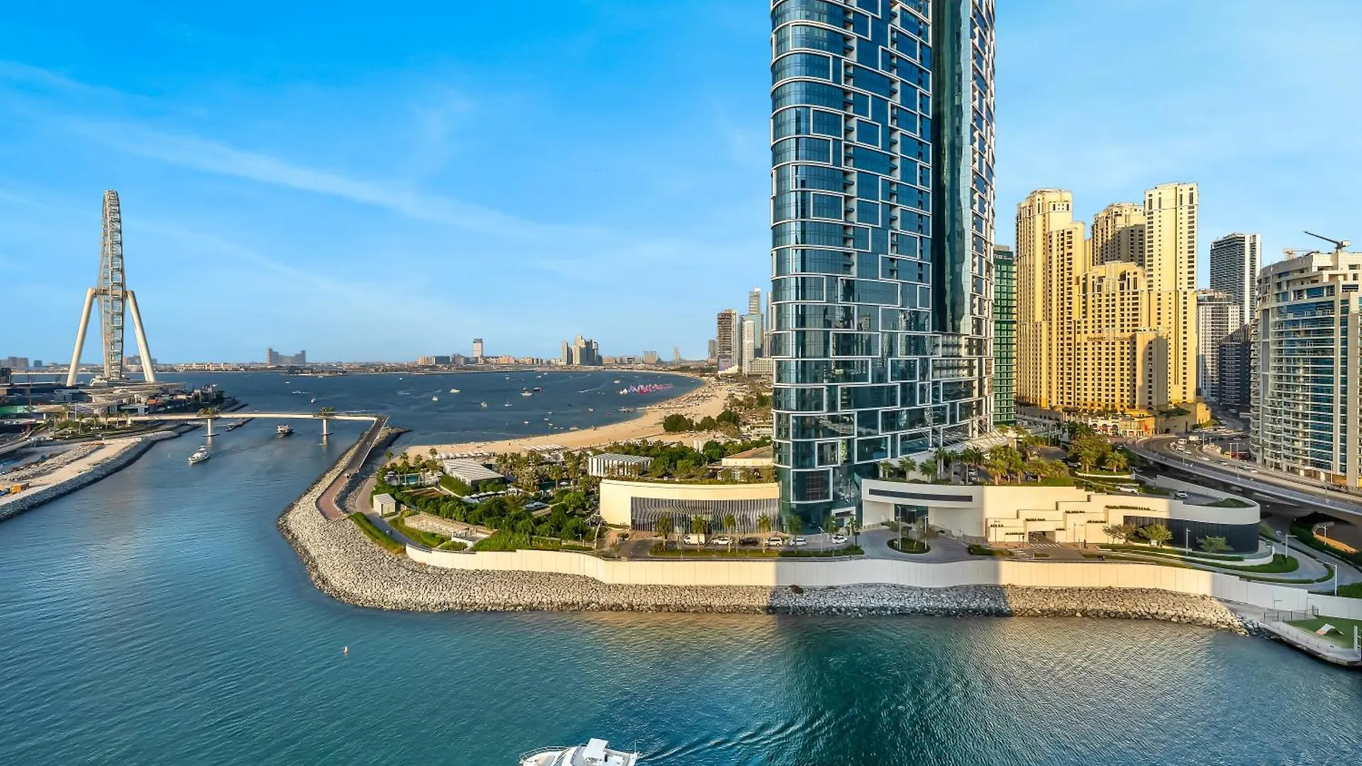 Brand New! Dubai Eye & Jbr Beach Panorama!